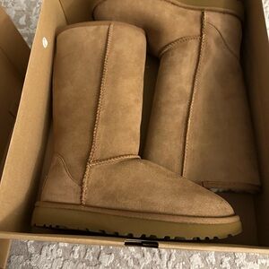 Classic Tan Suede Boots